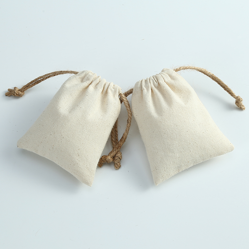 5pcs Bulk Cotton Burlap Jewelr - огляд і ціна Jute Bag Packaging
