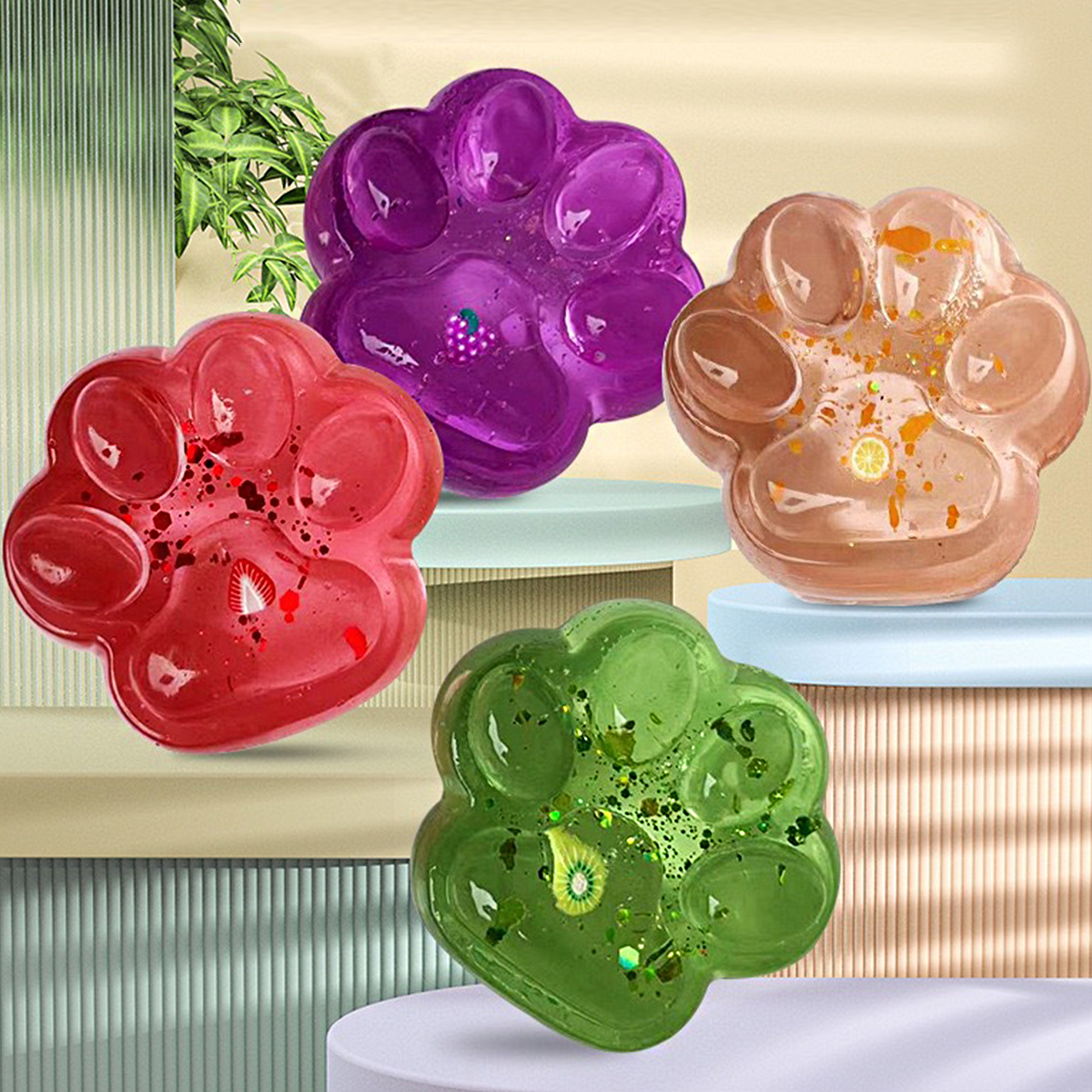 100G 7Colors Jelly Wax DIY Han - огляд і ціна Candle Making Fragrances