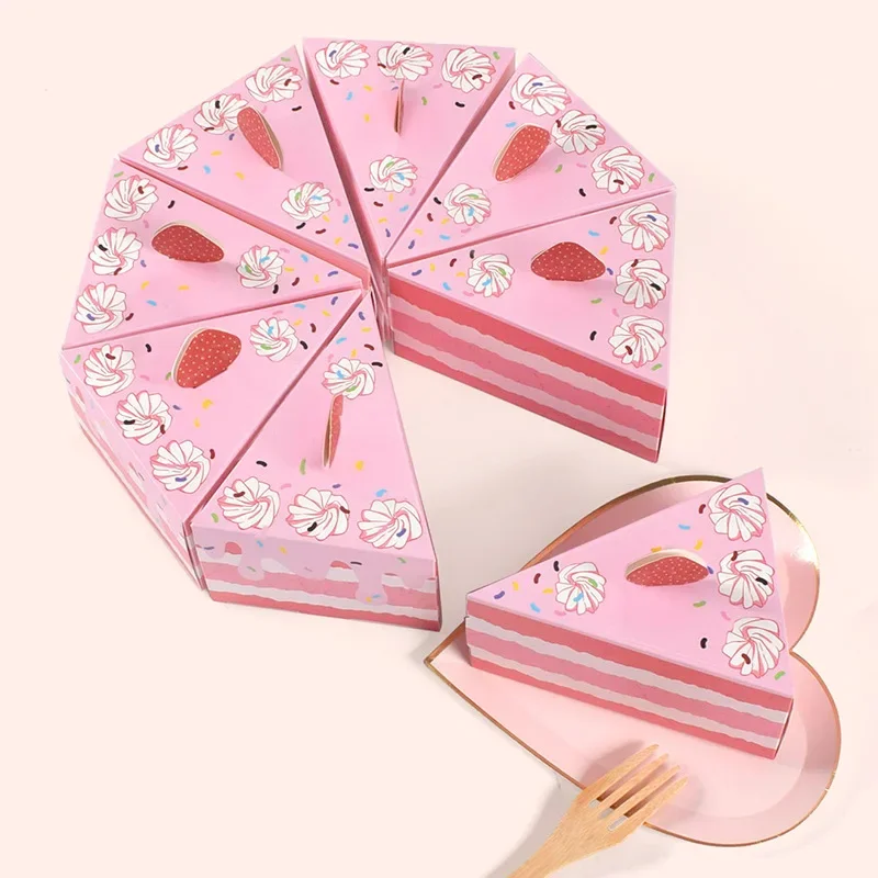 8Pcs Creative Candle Dot Cake  - огляд і ціна Kraft Box Candle