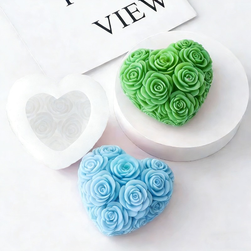 DIY Love Rose Flowers Valentin - огляд і ціна Candle Making At Home