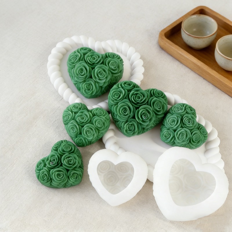DIY Love Rose Flowers Valentin - огляд і ціна Candle Making At Home