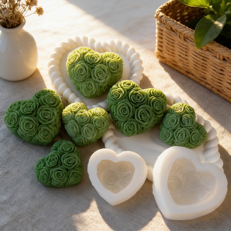 DIY Love Rose Flowers Valentin - огляд і ціна Candle Making At Home