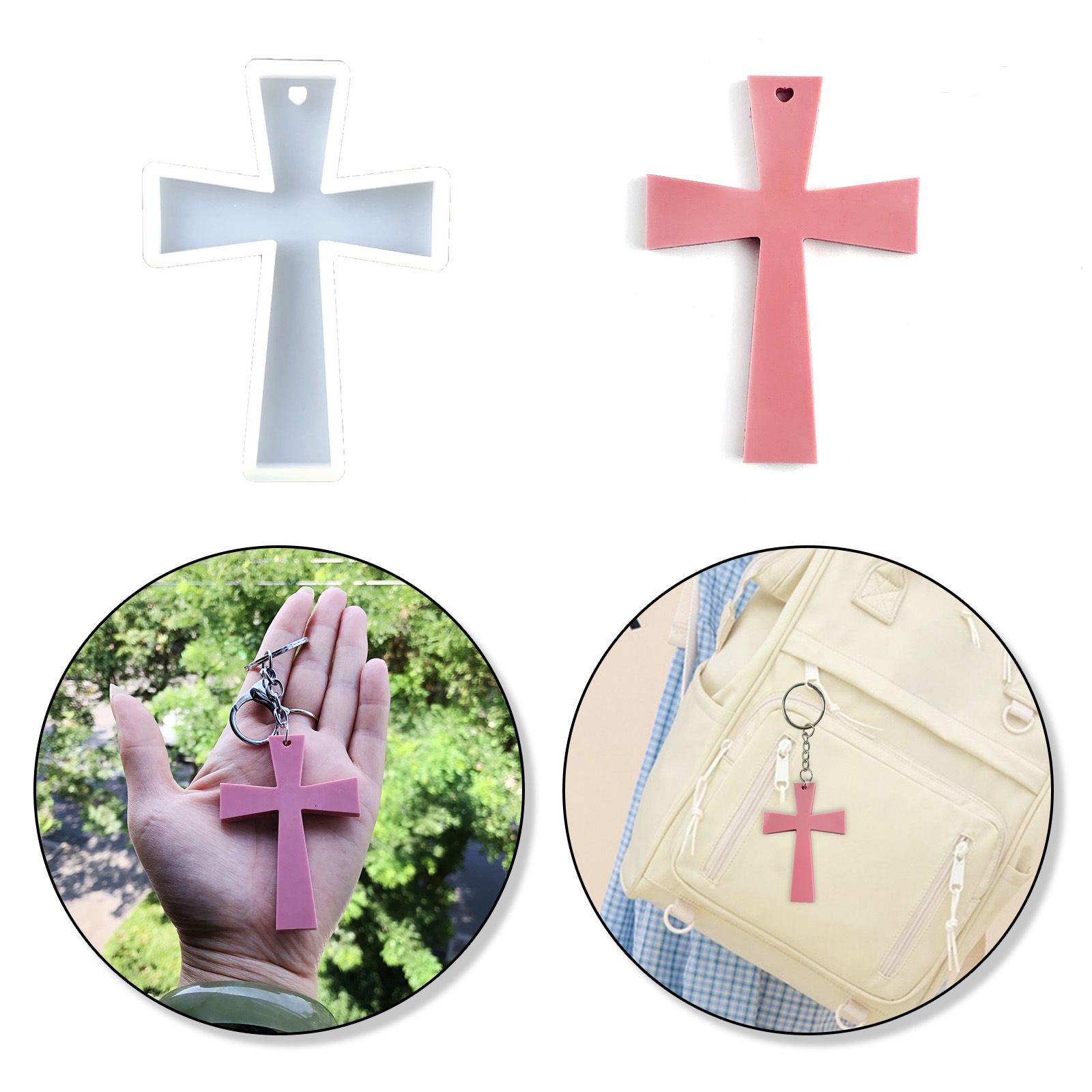 Silicone Mold Blessing Cross D - огляд і ціна Candle Making At Home