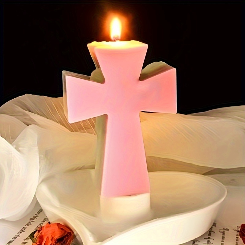 Silicone Mold Blessing Cross D - огляд і ціна Candle Making At Home