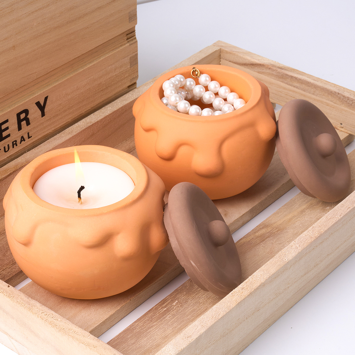 3D Honey Candle Jar Silicone M - огляд і ціна Kraft Box Candle