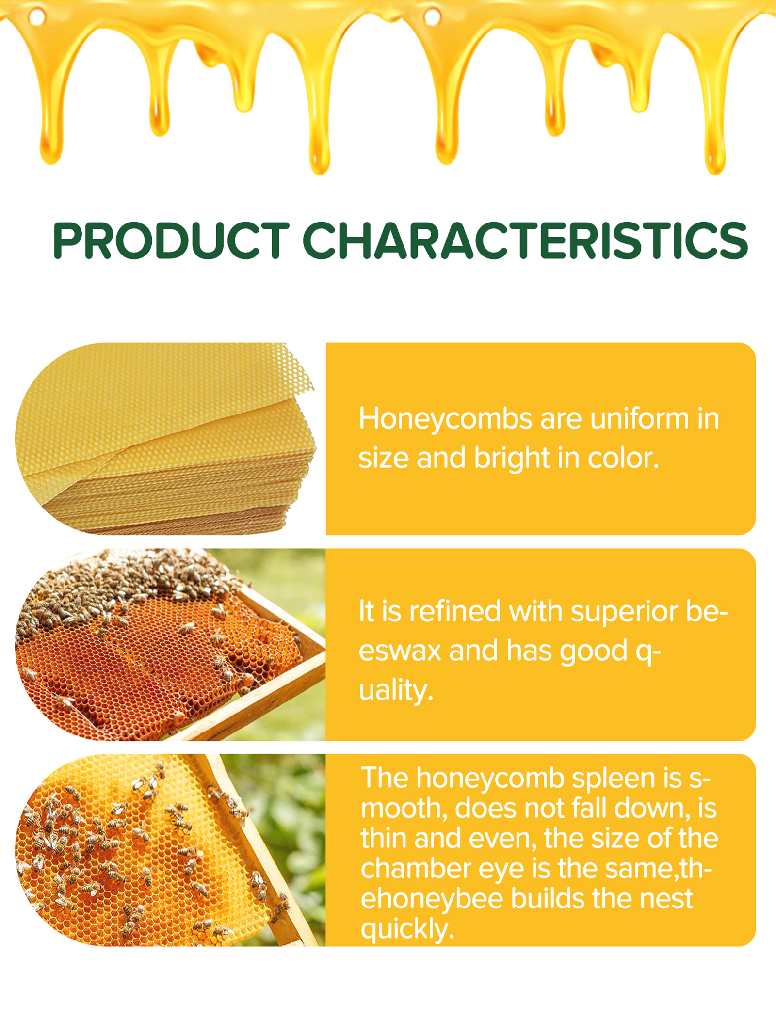 10Pcs Natural Honeycomb Bee Wa - огляд і ціна Candle Making Tips