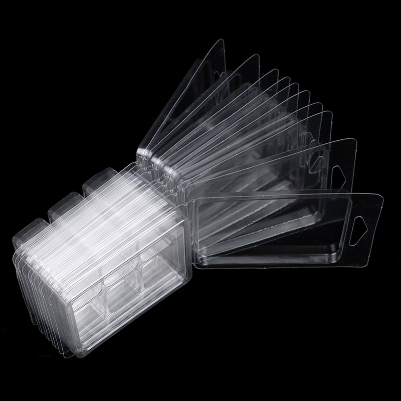 10Packs Wax Melt Molds Clear W - огляд і ціна Kraft Box Candle