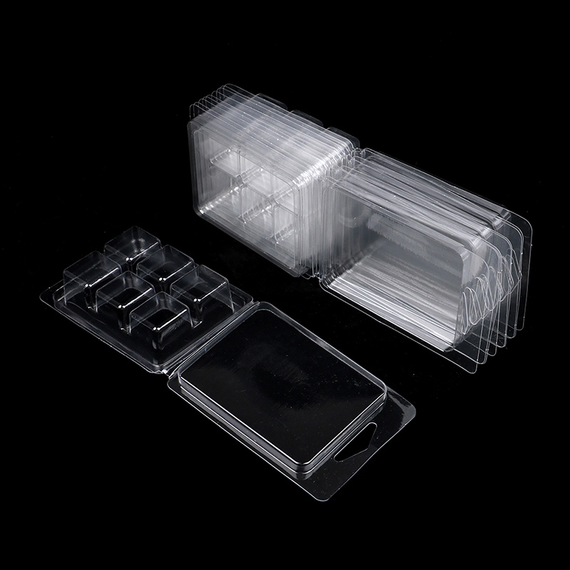 10Packs Wax Melt Molds Clear W - огляд і ціна Kraft Box Candle