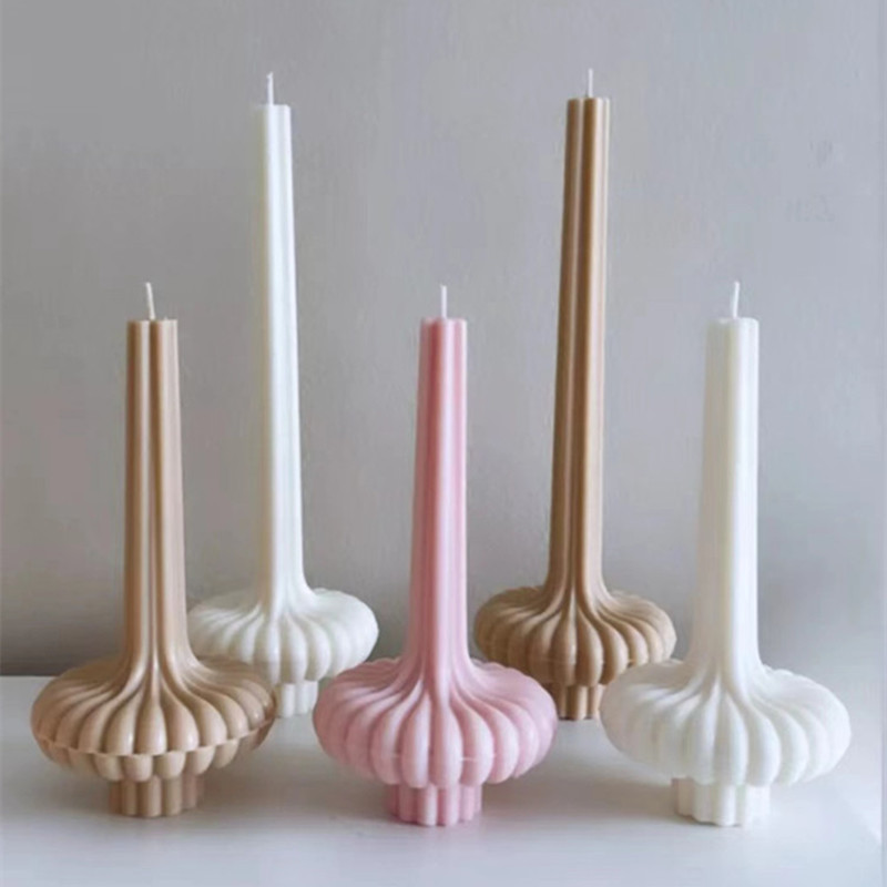 DIY Aesthetic Ribbed Pillar Ca - огляд і ціна Candle Making Soy Wax