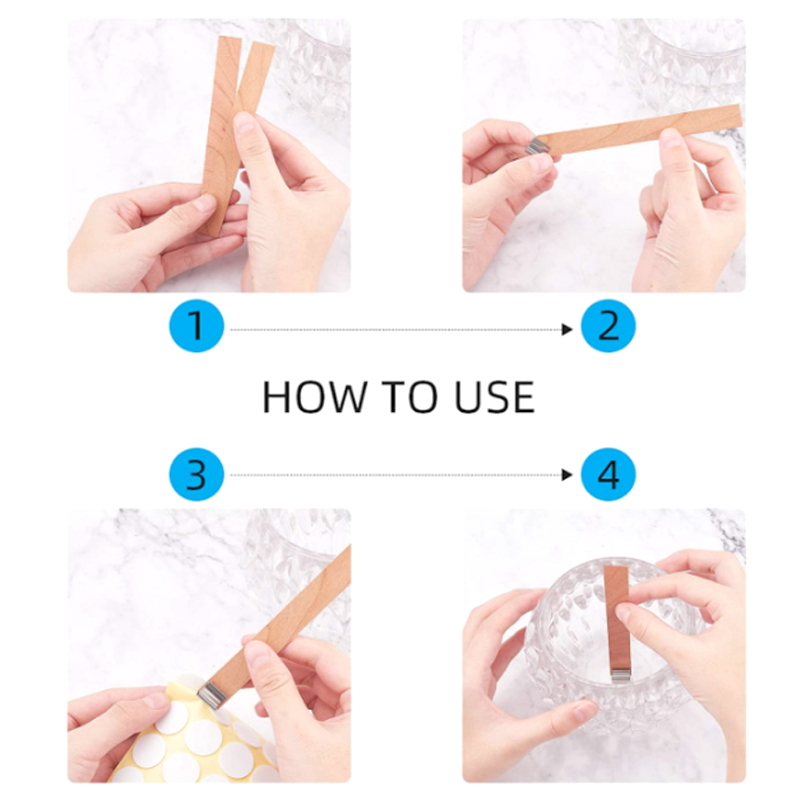 30Pcs Wooden Candle Wicks Set  - огляд і ціна Candle Making Kit Wholesale