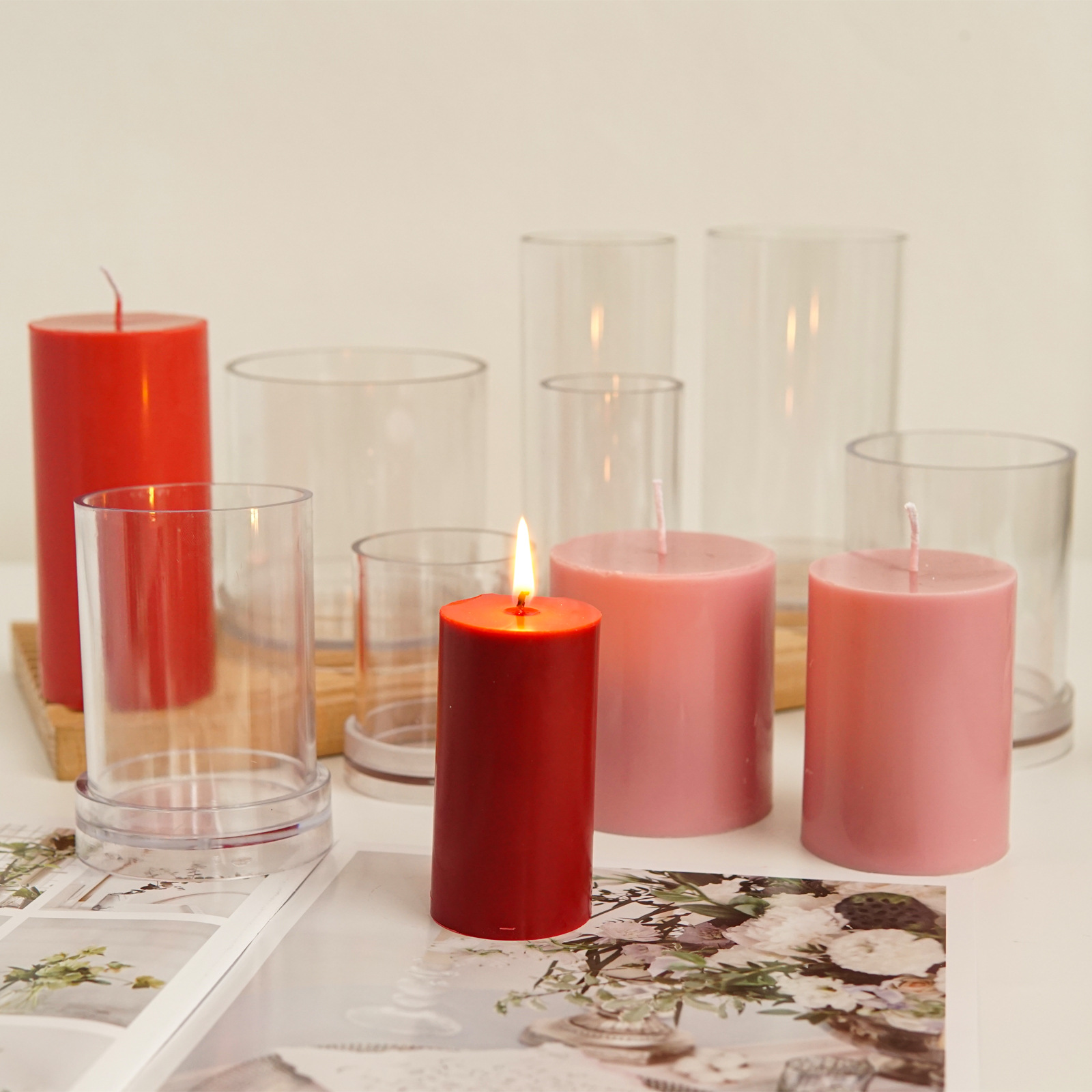 Various 3D Cylindrical Candle  - огляд і ціна Candle Making At Home