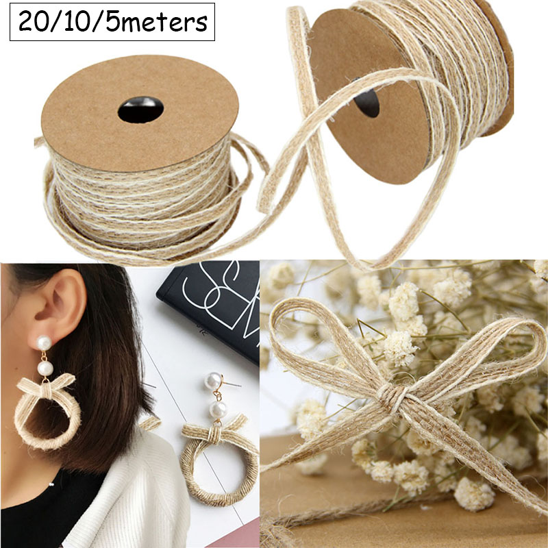 20/10/5M Natural Jute Rope Cor - огляд і ціна Jute Bag Packaging