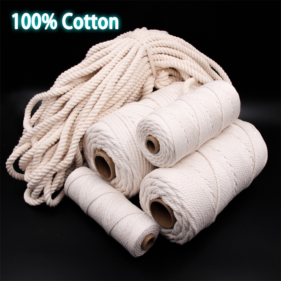 1mm-10mm 100% Cotton Macrame C - огляд і ціна Jute Bag Packaging