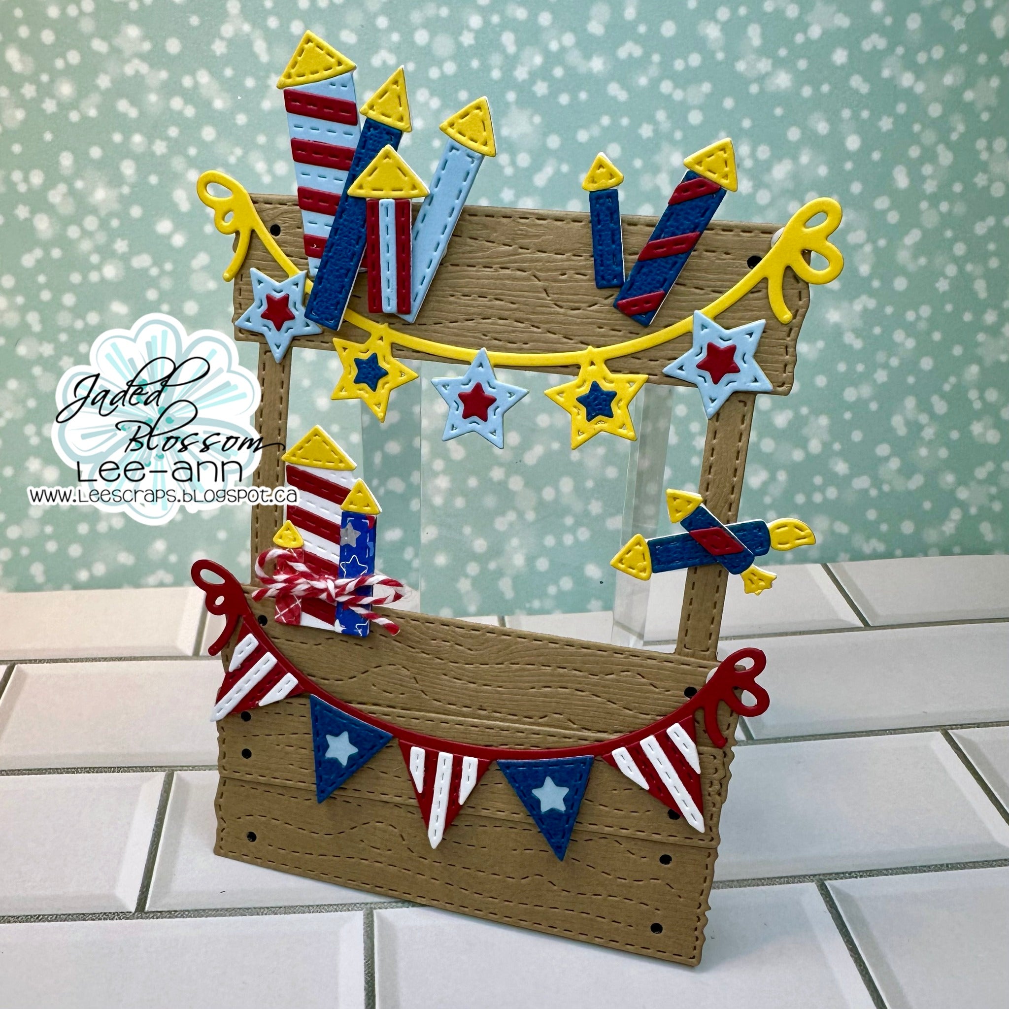Independence Day Patriotic Add - огляд і ціна Kraft Box Candle