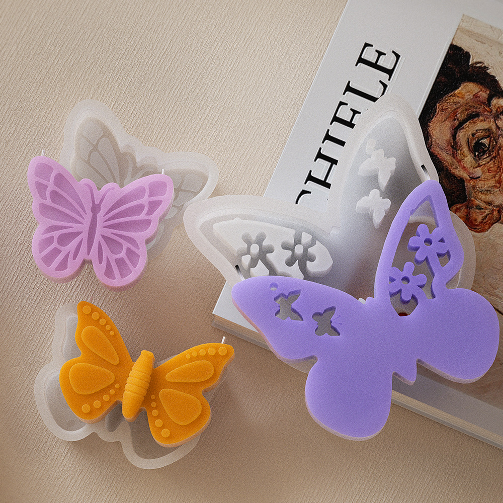 1PC DIY Butterfly Aroma Candle - огляд і ціна Candle Making Soy Wax