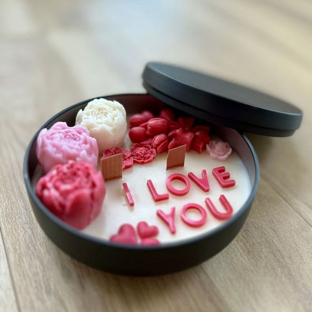 2pcs Austin Heart Silicone Can - огляд і ціна Candle Making Austin