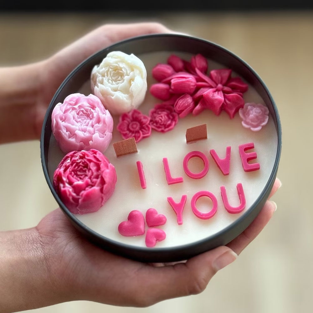 2pcs Austin Heart Silicone Can - огляд і ціна Candle Making Austin
