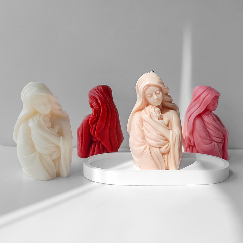Madonna Hold Baby Silicone Can - огляд і ціна Candle Making At Home