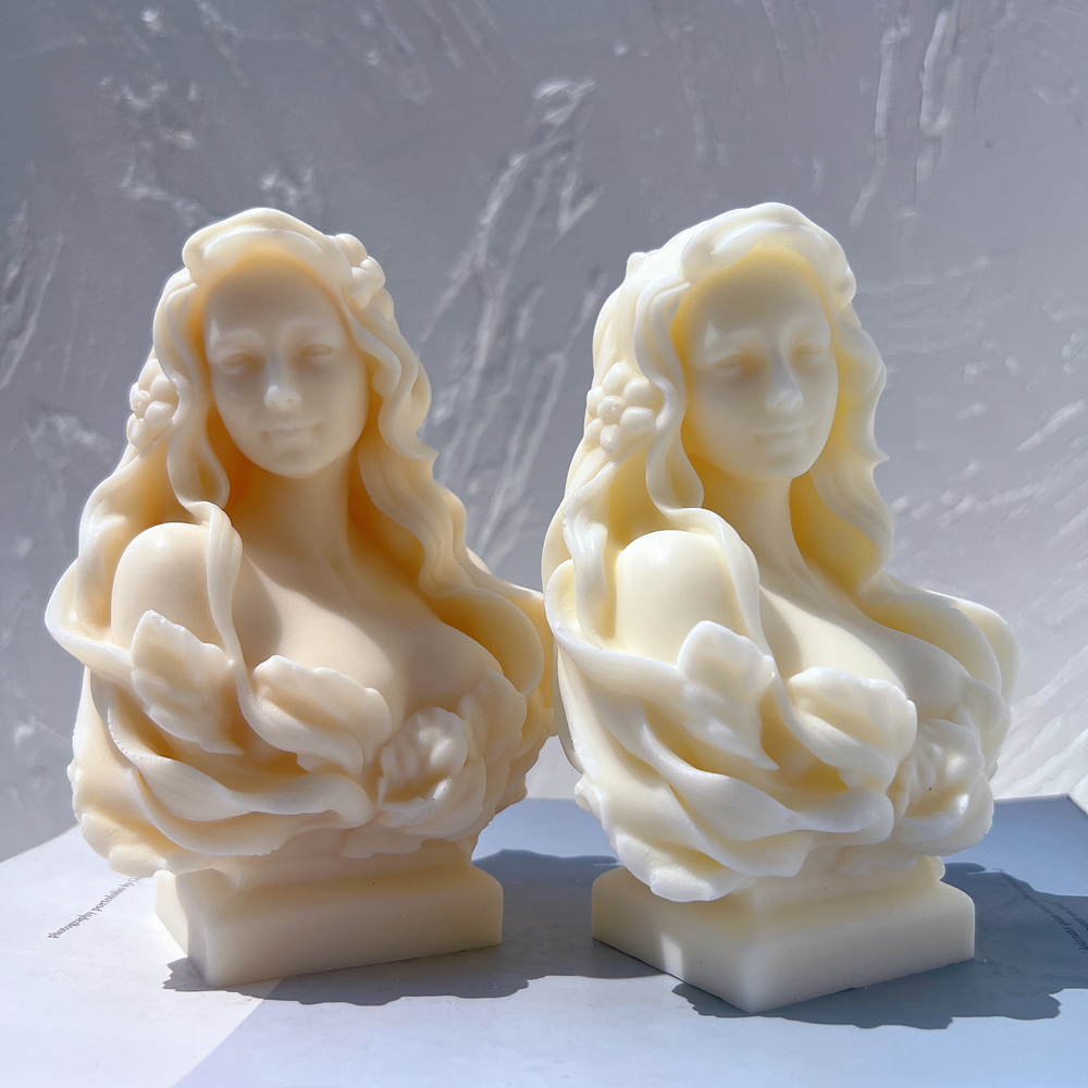 Beautiful Lady Statue Candle M - огляд і ціна Candle Making Soy Wax