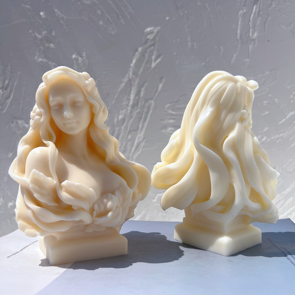 Beautiful Lady Statue Candle M - огляд і ціна Candle Making Soy Wax