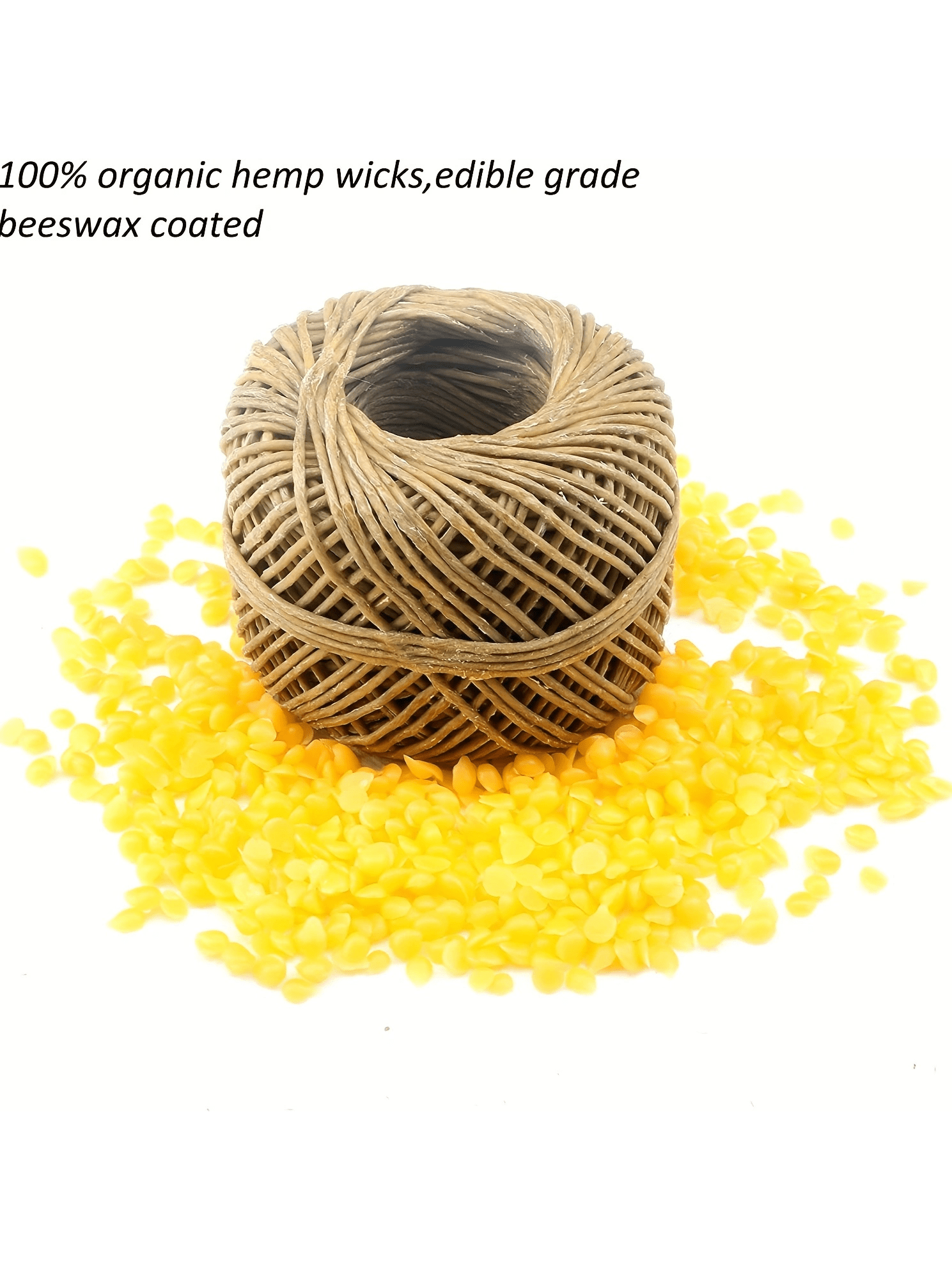 200 in Hemp Wick, Hemp Wick Co - огляд і ціна Candle Making With Beeswax