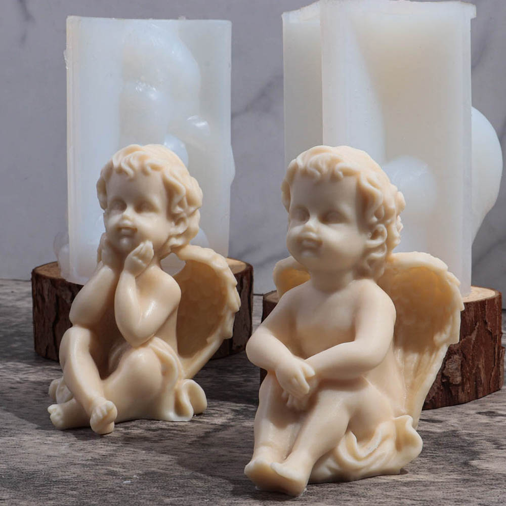 3D Angel Children Silicone Mol - огляд і ціна Candle Making Fragrances