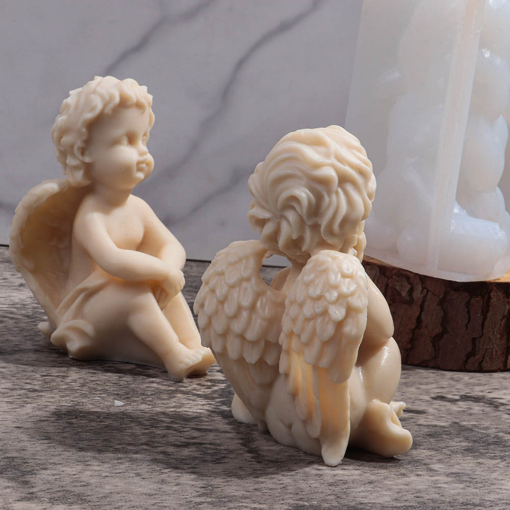 3D Angel Children Silicone Mol - огляд і ціна Candle Making Fragrances
