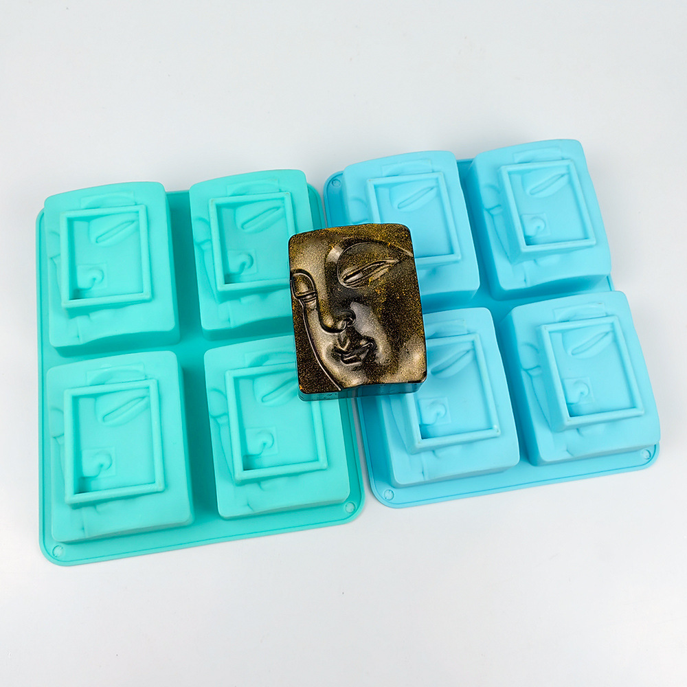 4 Holes Buddha Portrait Soap M - огляд і ціна Candle Making Tips